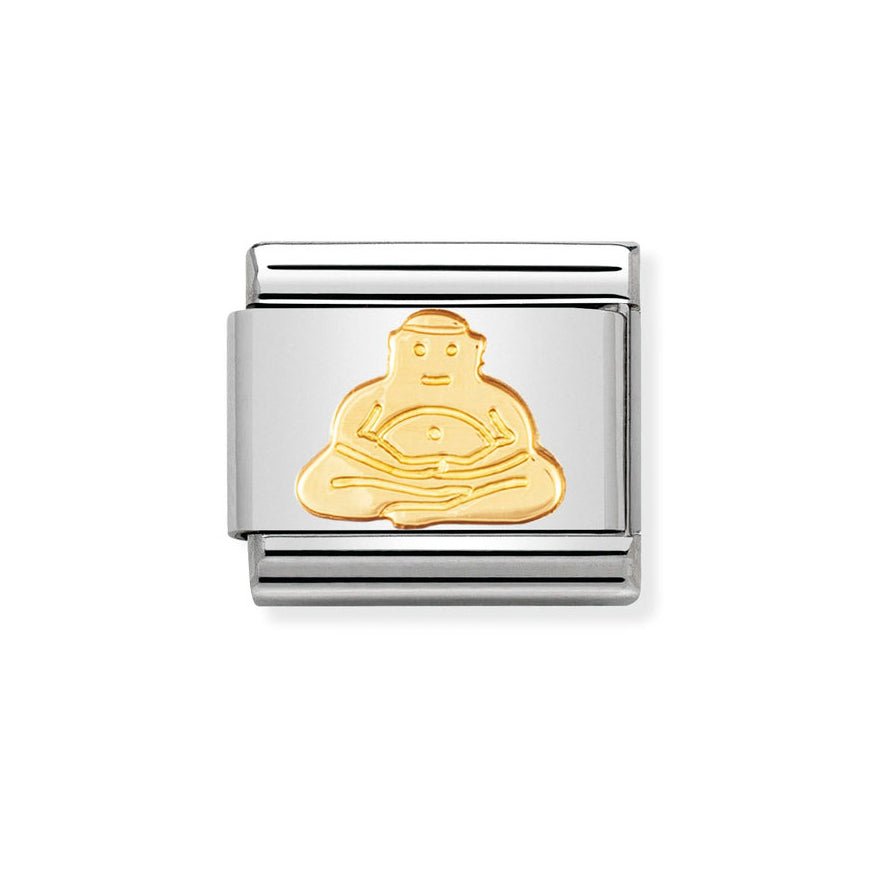 Nomination 18ct Gold Buddha Classic Charm - MococoNomination030105/068033497010858Charms and Links