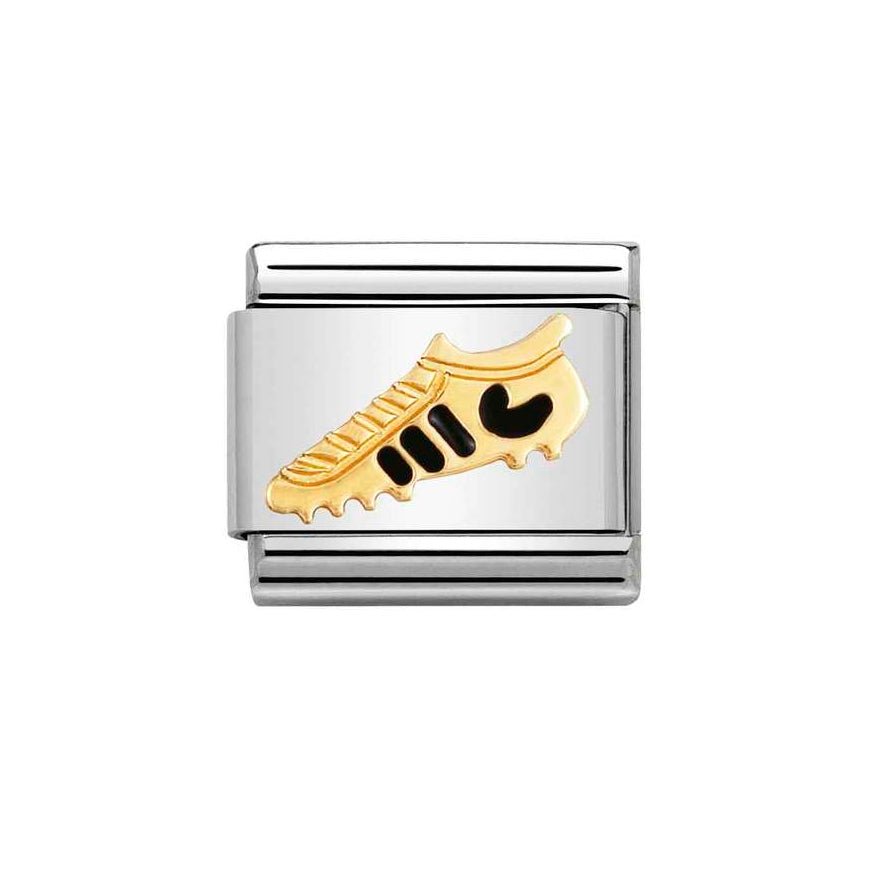 Nomination Black Football Boot Charm - MococoNomination030204/208033497013361Charms and Links