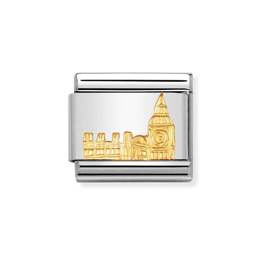 Nomination Classic 18ct Gold Big Ben Charm - MococoNomination030123/018033497012395Charms and Links