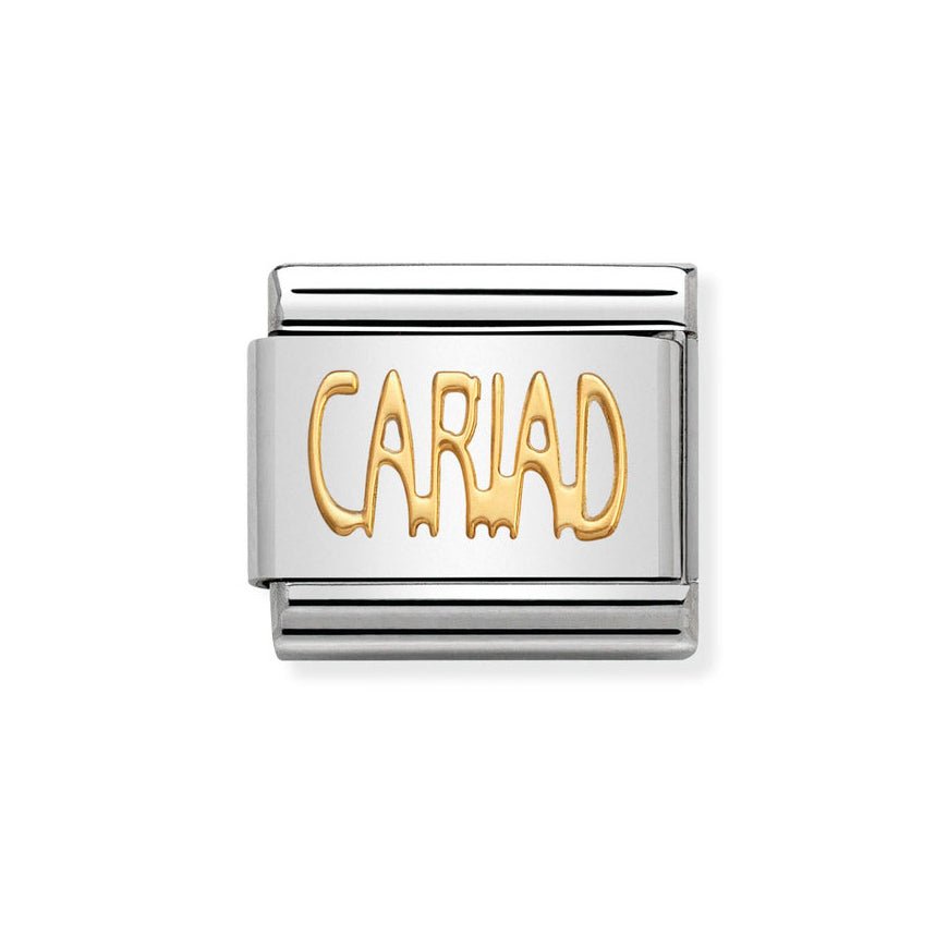 Nomination Classic 18ct Gold Cariad Charm - MococoNomination030107/208033497344090Charms and Links