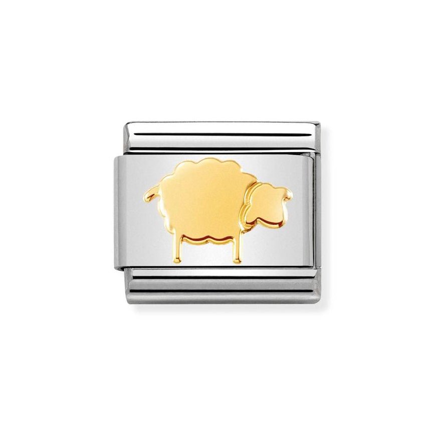 Nomination Classic 18ct Gold Sheep Charm - MococoNomination030112/358033497459602Charms and Links