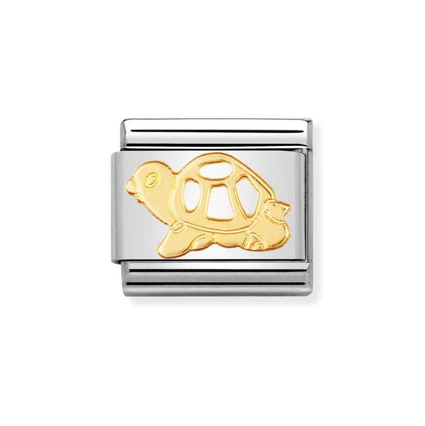 Nomination Classic 18ct Gold Tortoise Charm - MococoNomination030112/178033497001450Charms and Links