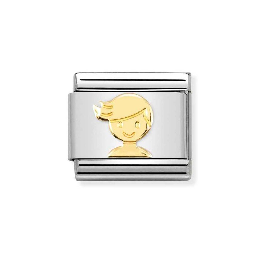 Nomination Classic 18k Gold Boy Charm - MococoNomination030162/728033497522214Charms and Links