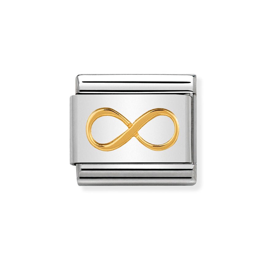 Nomination Classic 18k Gold Infinity Charm - MococoNomination030162/418033497429650Charms and Links