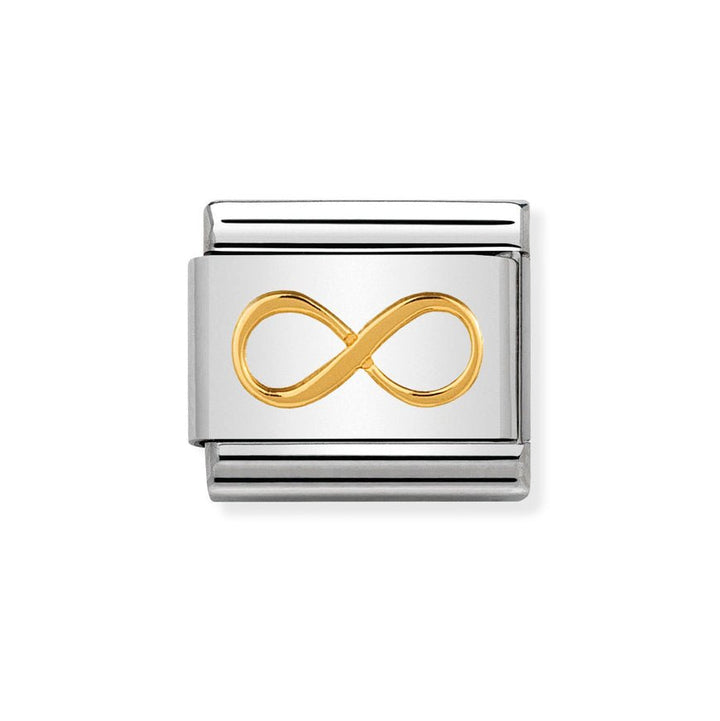 Nomination Classic 18k Gold Infinity Charm - MococoNomination030162/418033497429650Charms and Links