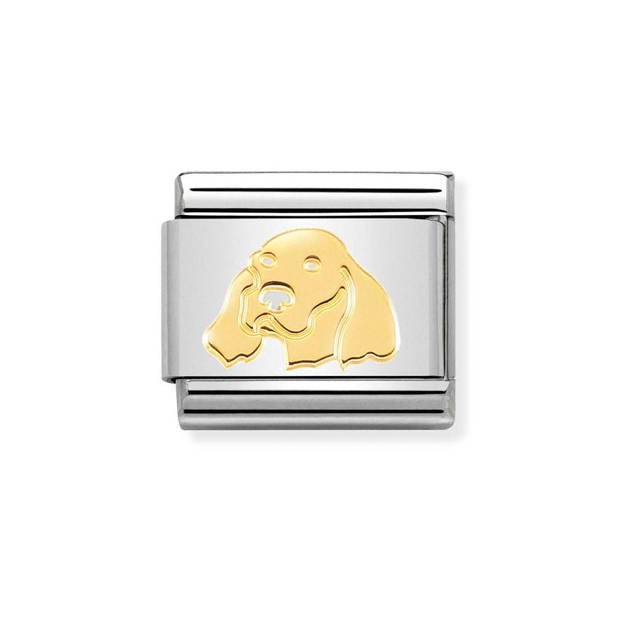 Nomination Classic 18k Gold Irish Setter Dog Charm - MococoNomination030162/558033497460844Charms and Links