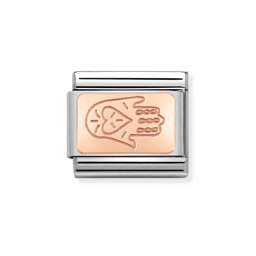 Nomination Classic 9K Rose Gold Hand of Fatima Charm - MococoNomination430110/048033497491510Charms and Links