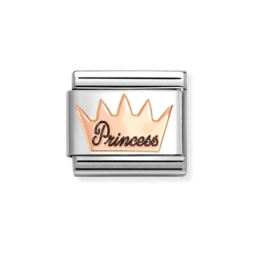 Nomination Classic 9K Rose Gold Princess Crown Charm - MococoNomination430202/348033497549624Charms and Links