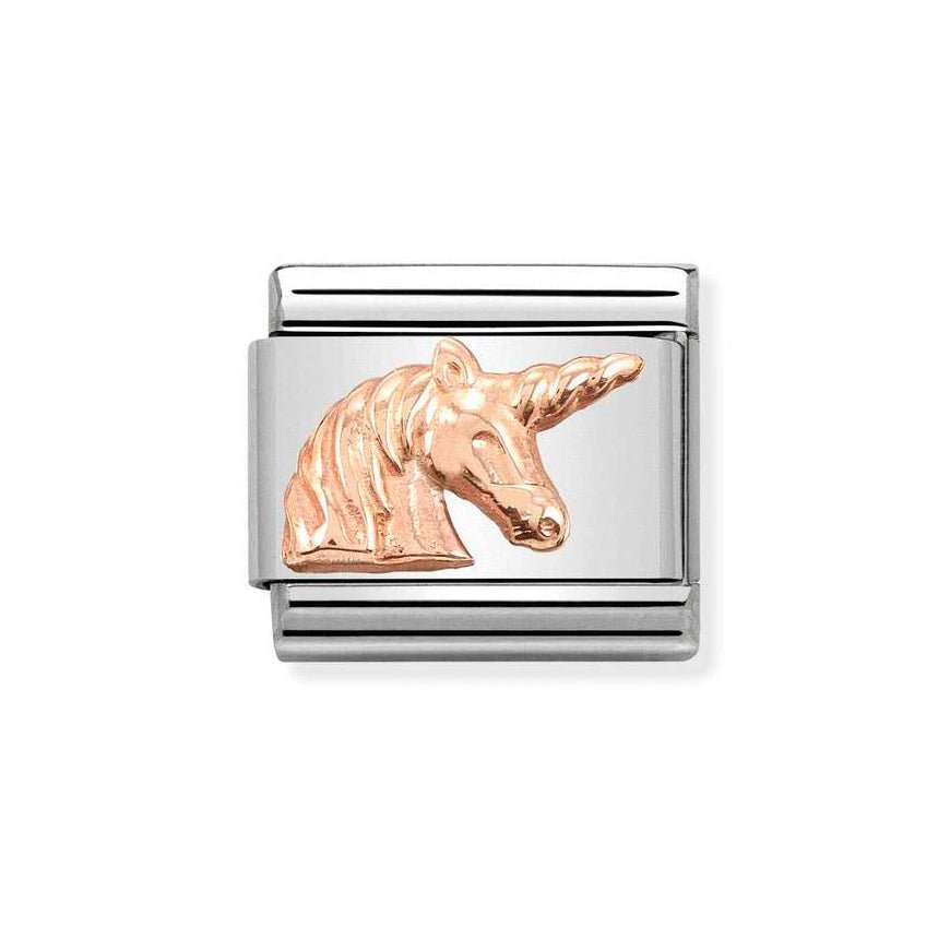 Nomination Classic 9K Rose Gold Unicorn Charm - MococoNomination430106/188033497491503Charms and Links