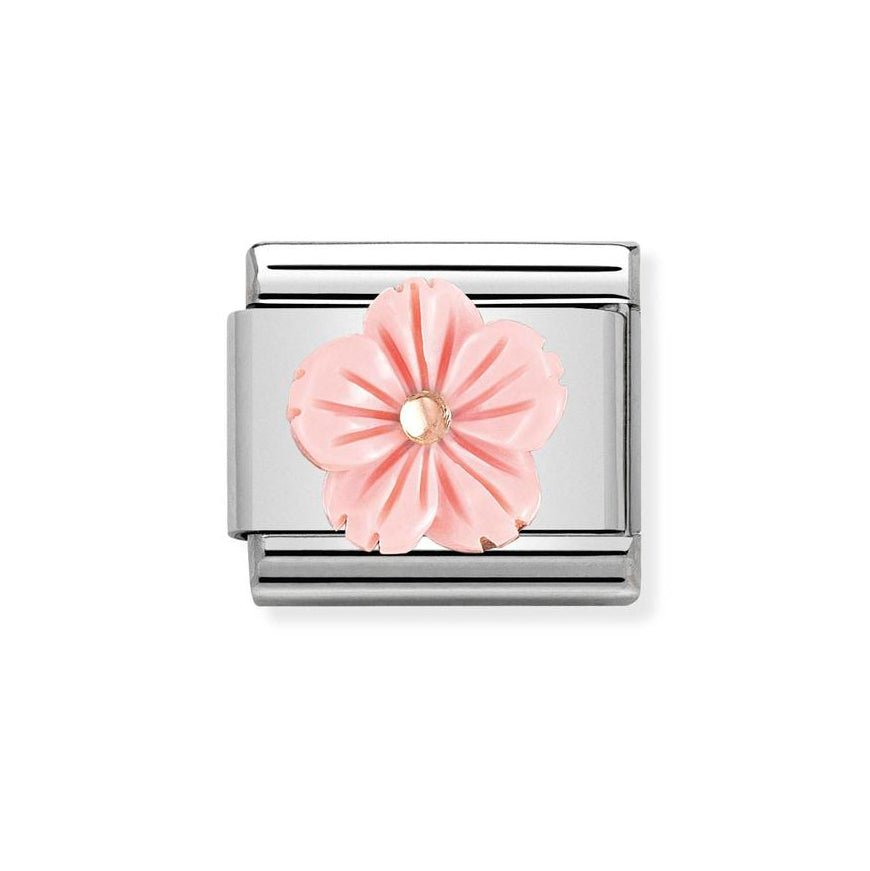 Nomination Classic Coral Rose Flower Charm - MococoNomination430510/038033497461346Charms and Links