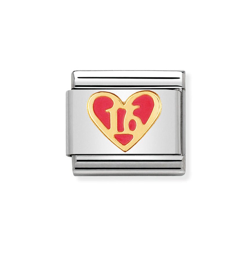 Nomination Classic Pink Sweet 16 Charm - MococoNomination030207/448033497065148Charms and Links