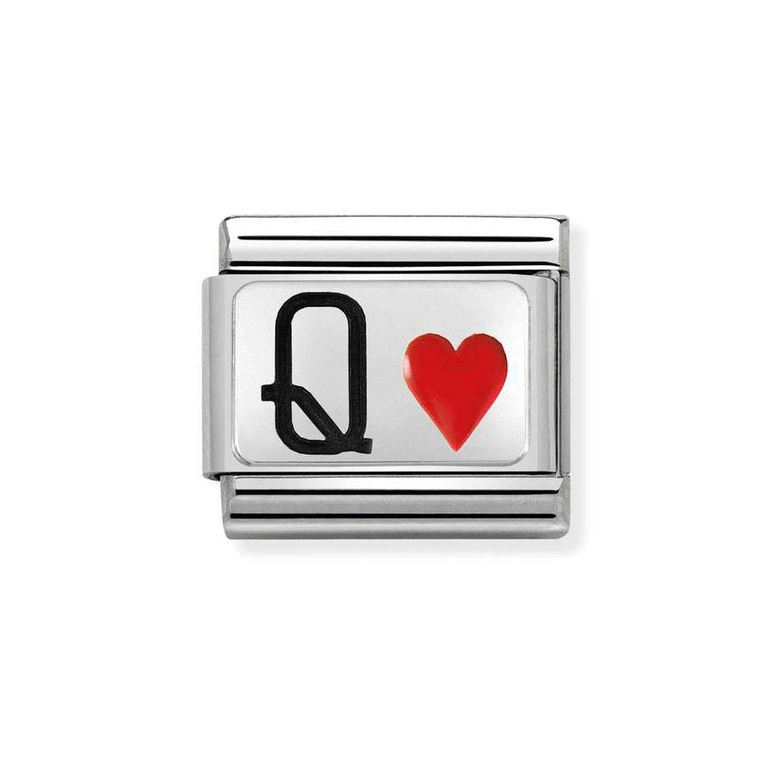 Nomination Classic Queen of Hearts Charm - MococoNomination330208/308033497478481Charms and Links