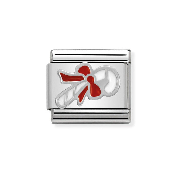 Nomination Classic Red Candy Cane Charm - MococoNomination330204/078033497333544Charms and Links