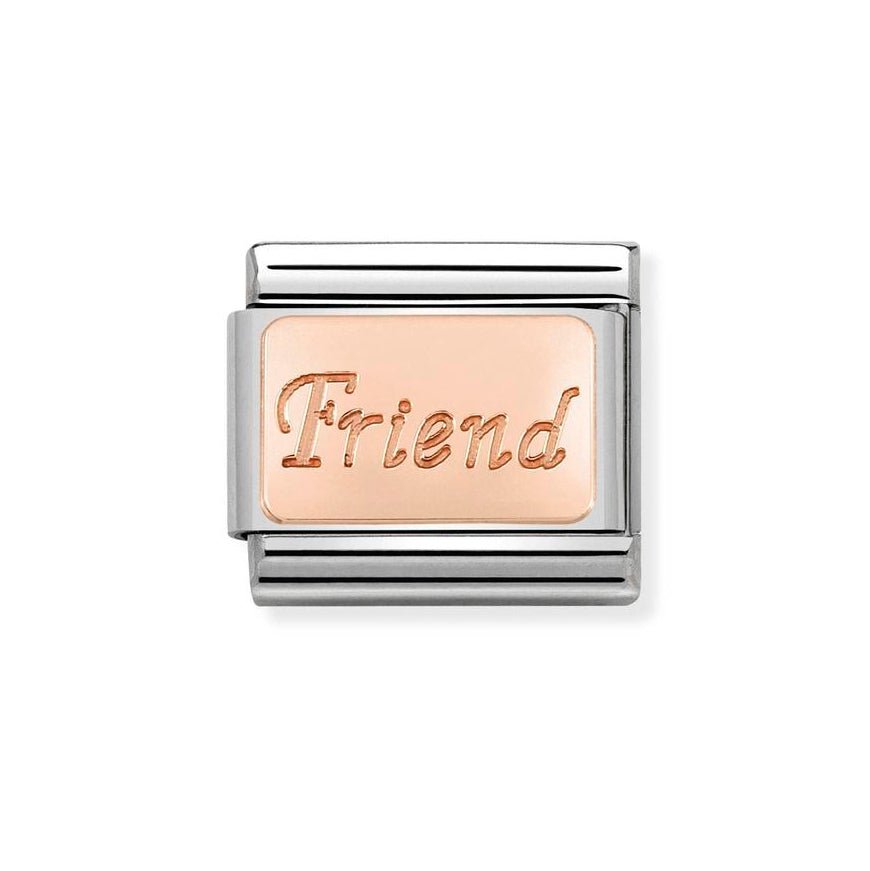 Nomination Classic Rose Gold Friend Charm - MococoNomination430108/148033497460615Charms and Links