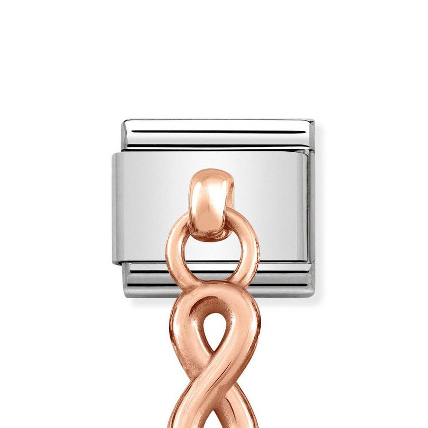 Nomination Classic Rose Gold Infinity Pendant Charm - MococoNomination431800/108033497384751Charms and Links