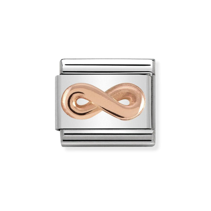 Nomination Classic Rose Gold Infinity Symbol Charm - MococoNomination430106/038033497430571Charms and Links