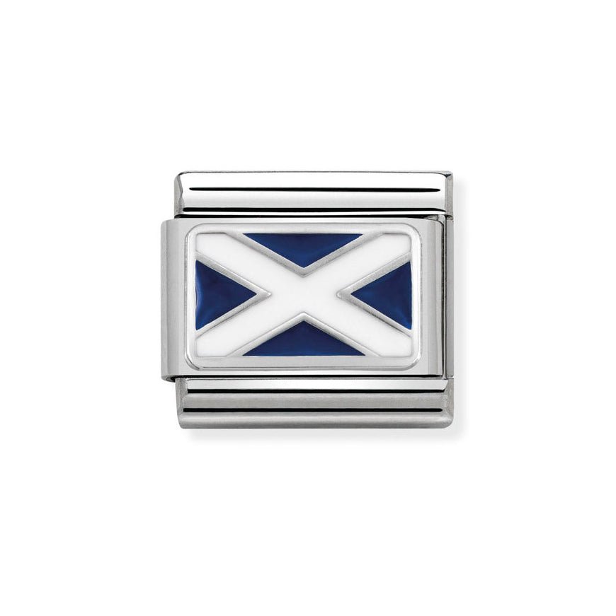 Nomination Classic Scotland Flag Charm - MococoNomination330207/018033497342225Charms and Links