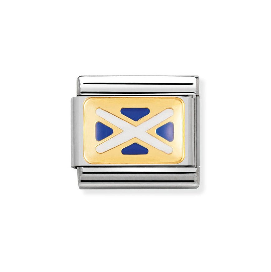 Nomination Classic Scotland Flag Charm - MococoNomination030234/078033497040923Charms and Links