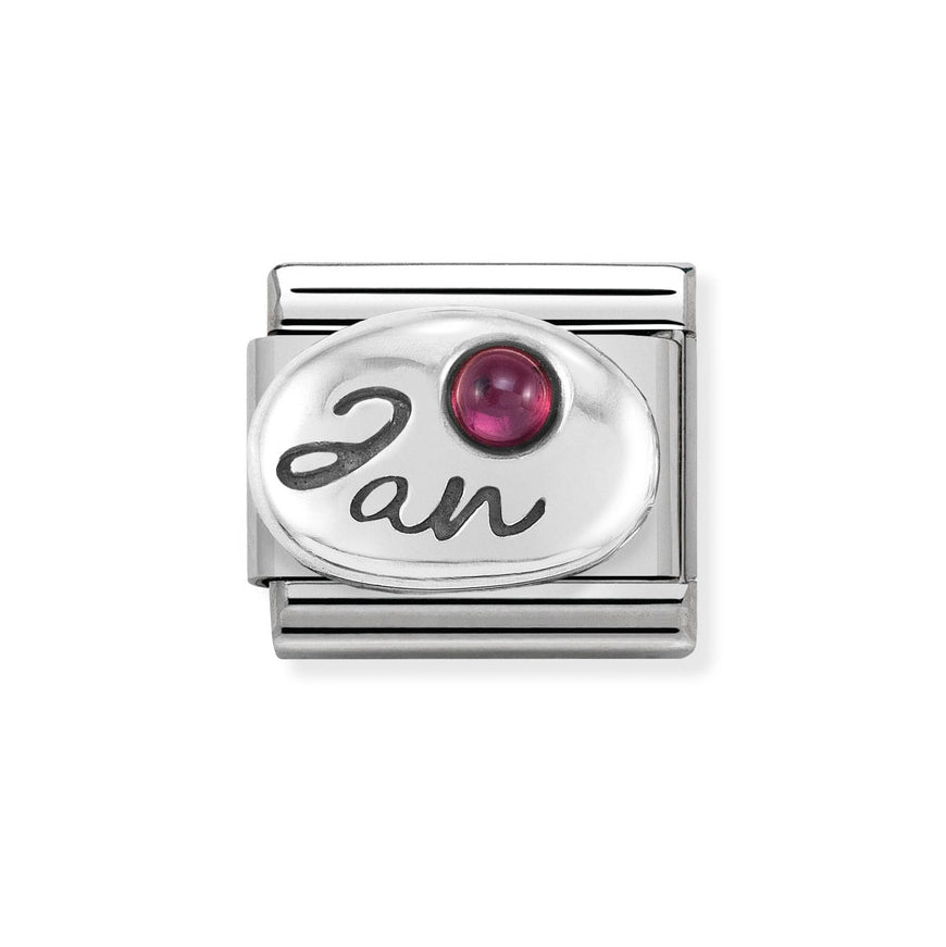 Nomination Classic Silver Birth Month Stone Charm - MococoNomination330505/018033497484109Charms and Links