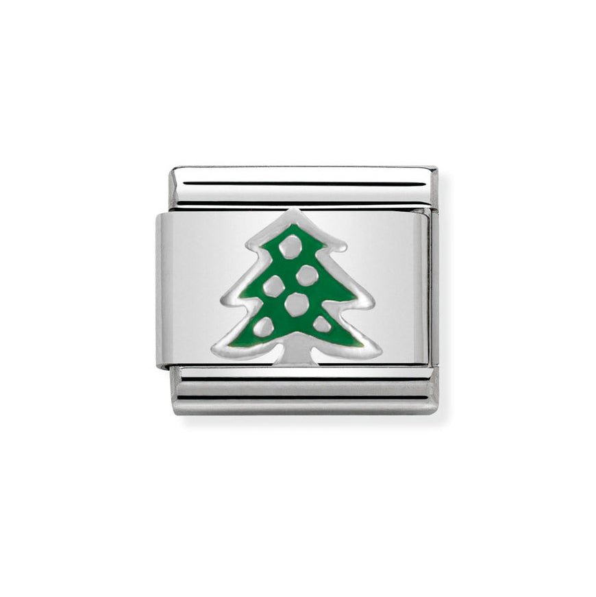 Nomination Classic Silver Christmas Tree Charm - MococoNomination330204/088033497333551Charms and Links