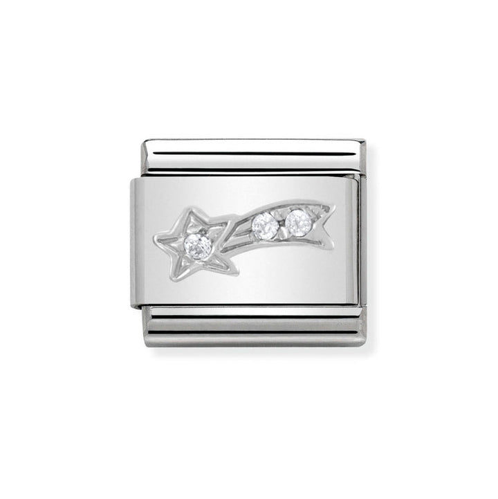 Nomination Classic Silver CZ Comet Charm - MococoNomination330313/018033497333629Charms and Links