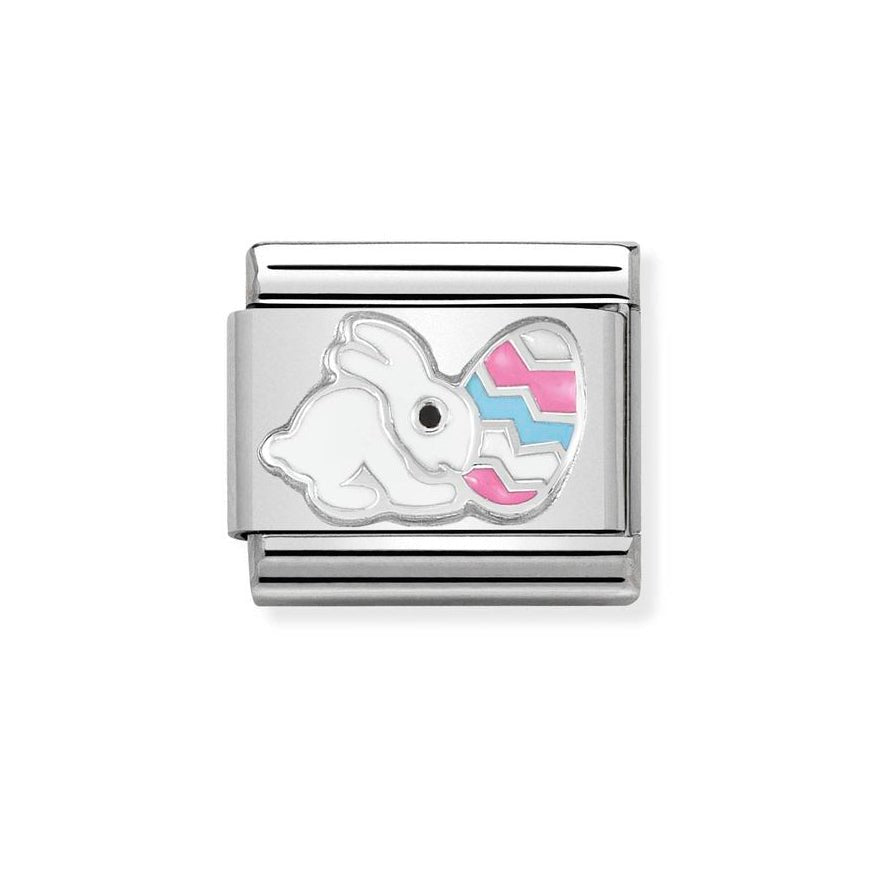 Nomination Classic Silver Easter Bunny Charm - MococoNomination330204/198033497462275Charms and Links