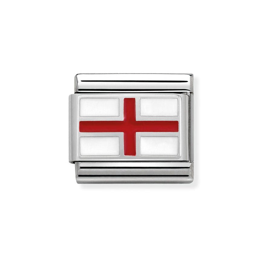 Nomination Classic Silver England Flag Charm - MococoNomination330207/038033497351470Charms and Links
