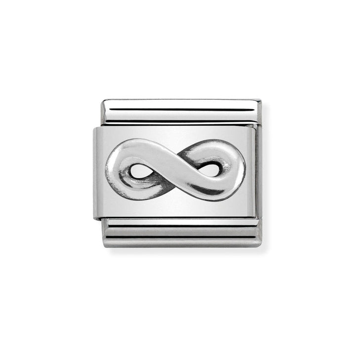Nomination Classic Silver Infinity Charm - MococoNomination330101/218033497430342Charms and Links