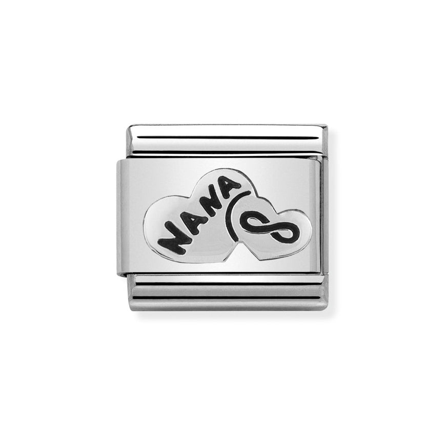 Nomination Classic Silver Nana Infinity Charm - MococoNomination330101/198033497430328Charms and Links