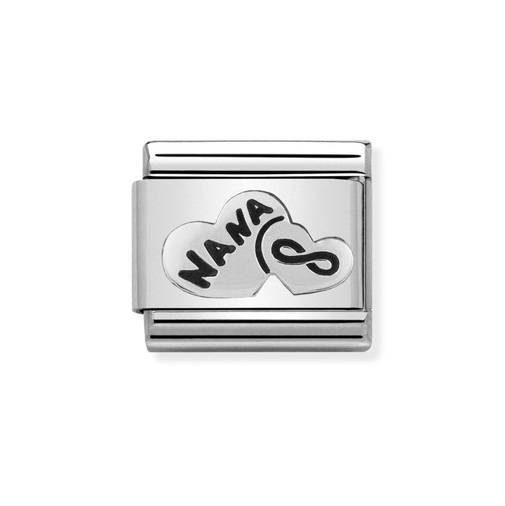 Nomination Classic Silver Nana Infinity Charm - MococoNomination330101/198033497430328Charms and Links