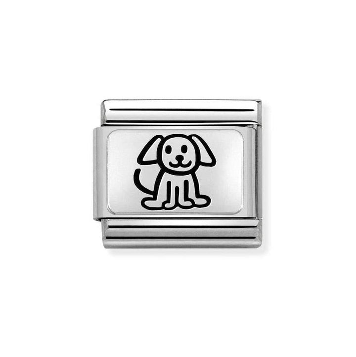 Nomination Classic Silver Puppy Dog Charm - MococoNomination330109/528033497491657Charms and Links
