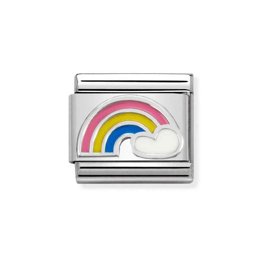Nomination Classic Silver Rainbow Charm - MococoNomination330204/258033497491046Charms and Links