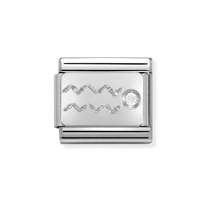 Nomination Classic Silver Zodiac Star Sign Charm - MococoNomination330302/118033497274496Charms and Links