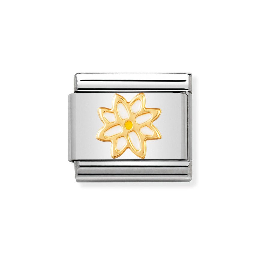 Nomination Gold Classic Edelweiss Flower Charm - MococoNomination030214/098033497039040Charms and Links