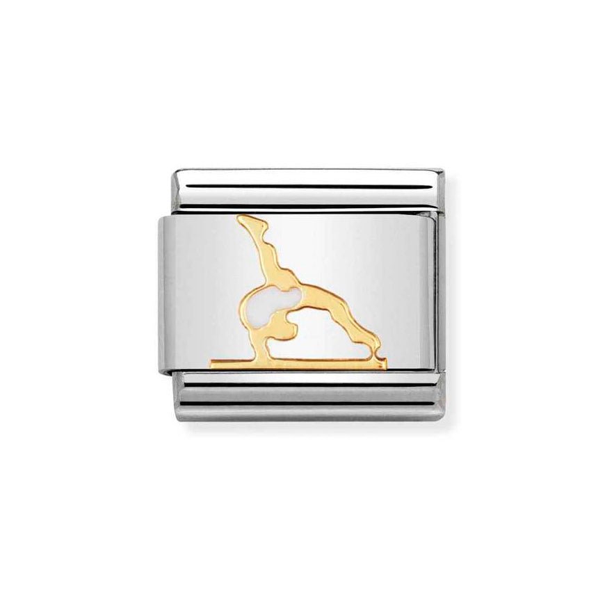 Nomination Gold Classic Gymnast Charm - MococoNomination030203/378033497065001Charms and Links