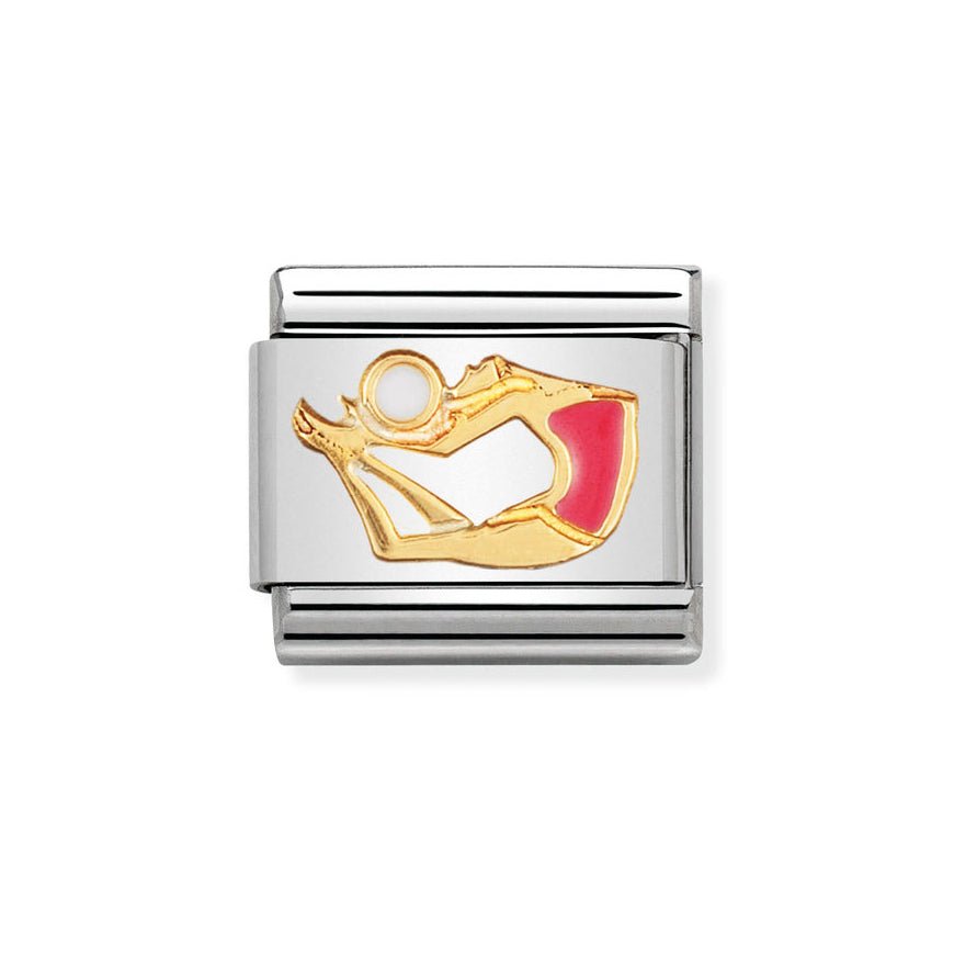 Nomination Gold Classic Gymnast With Ball Charm - MococoNomination030203/368033497064998Charms and Links