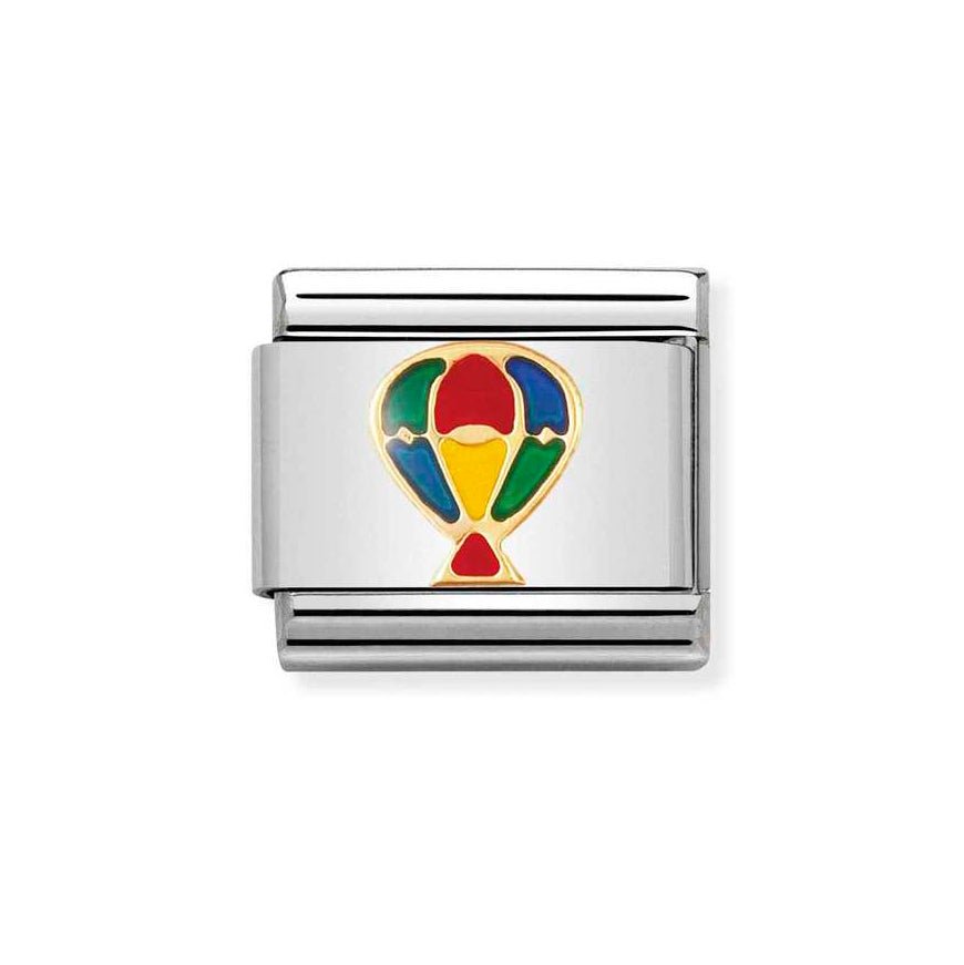 Nomination Gold Classic Hot - Air Balloon Charm - MococoNomination030210/078033497014542Charms and Links