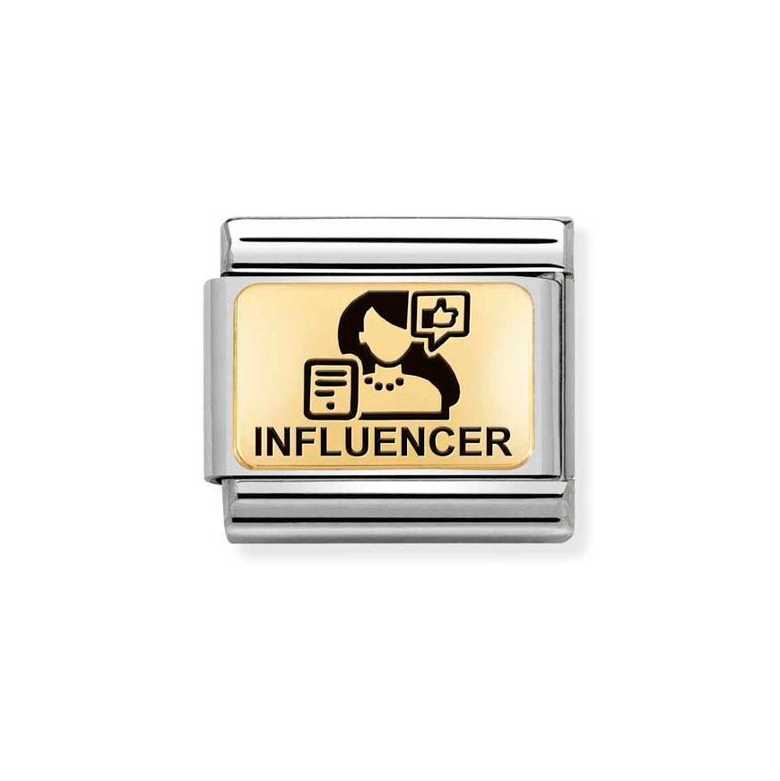 Nomination Gold Classic Influencer Charm - MococoNomination030166/078033497510259Charms and Links