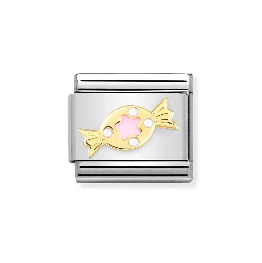 Nomination Gold Classic Pink Sweet Charm - MococoNomination030272/728033497522368Charms and Links