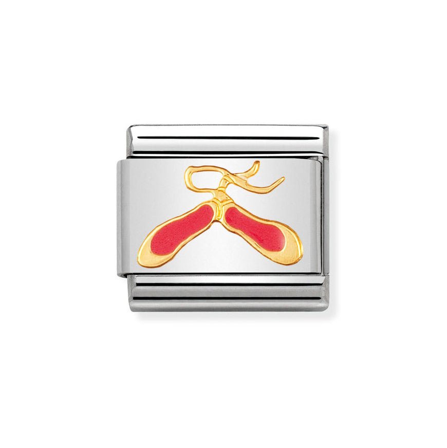 Nomination Pink Dance Shoes Charm - MococoNomination030208/028033497014191Charms and Links
