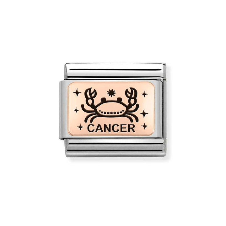Nomination Rose Gold Classic Zodiac Cancer Charm - MococoNomination430112/048033497510037Charms and Links
