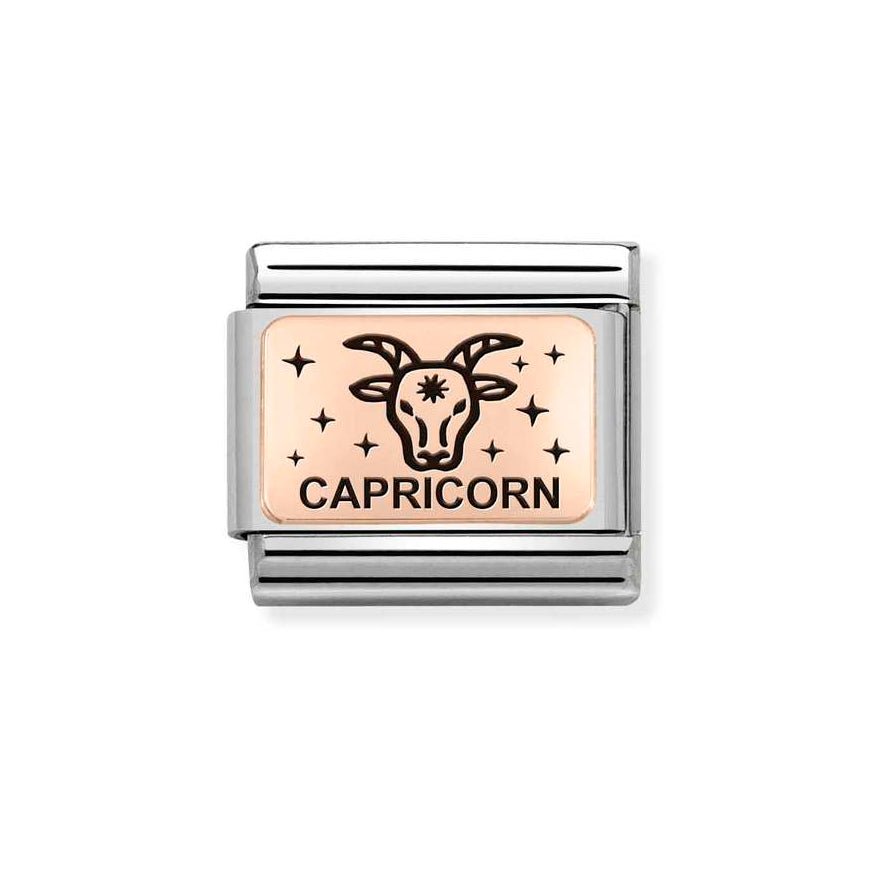 Nomination Rose Gold Classic Zodiac Capricorn Charm - MococoNomination430112/108033497510099Charms and Links