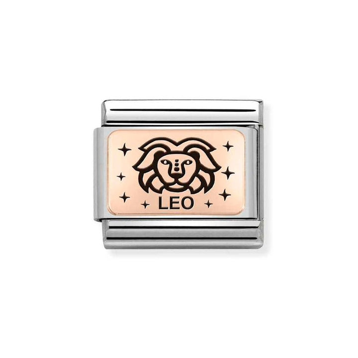 Nomination Rose Gold Classic Zodiac Leo Charm - MococoNomination430112/058033497510044Charms and Links