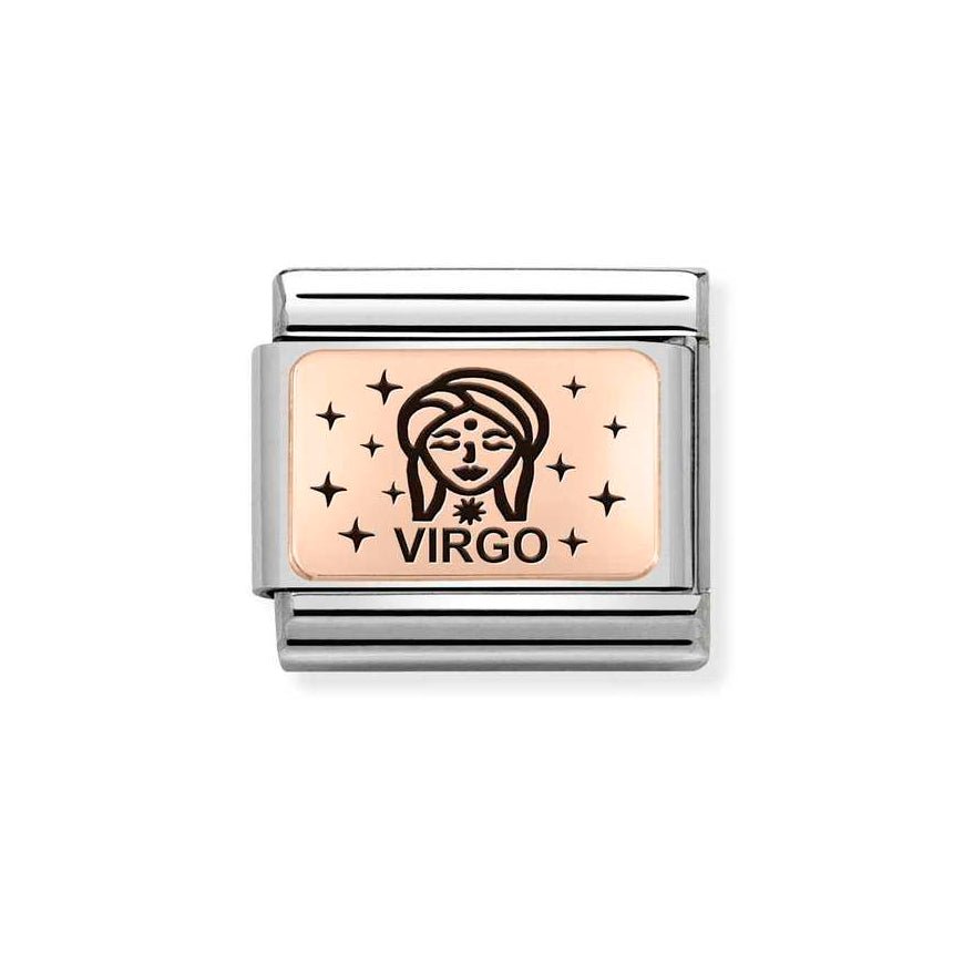 Nomination Rose Gold Classic Zodiac Virgo Charm - MococoNomination430112/068033497510051Charms and Links