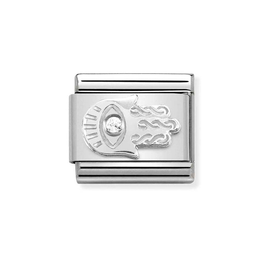 Nomination Silver Classic Cz Hand Of Fatima Charm - MococoNomination330311/168033497521668Charms and Links