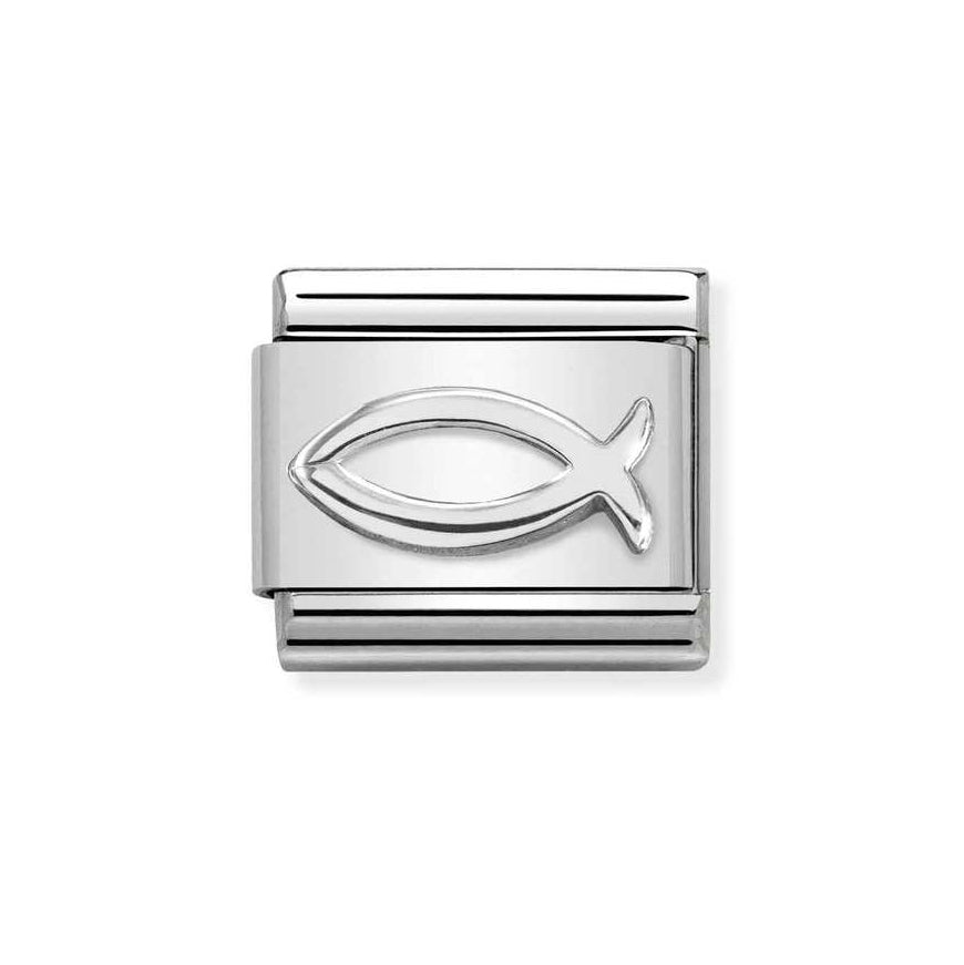 Nomination Silver Classic Ichthys Charm - MococoNomination330106/038033497521552Charms and Links