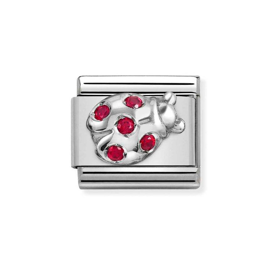 Nomination Silver Classic Red Ladybug Charm - MococoNomination330304/368033497496546Charms and Links