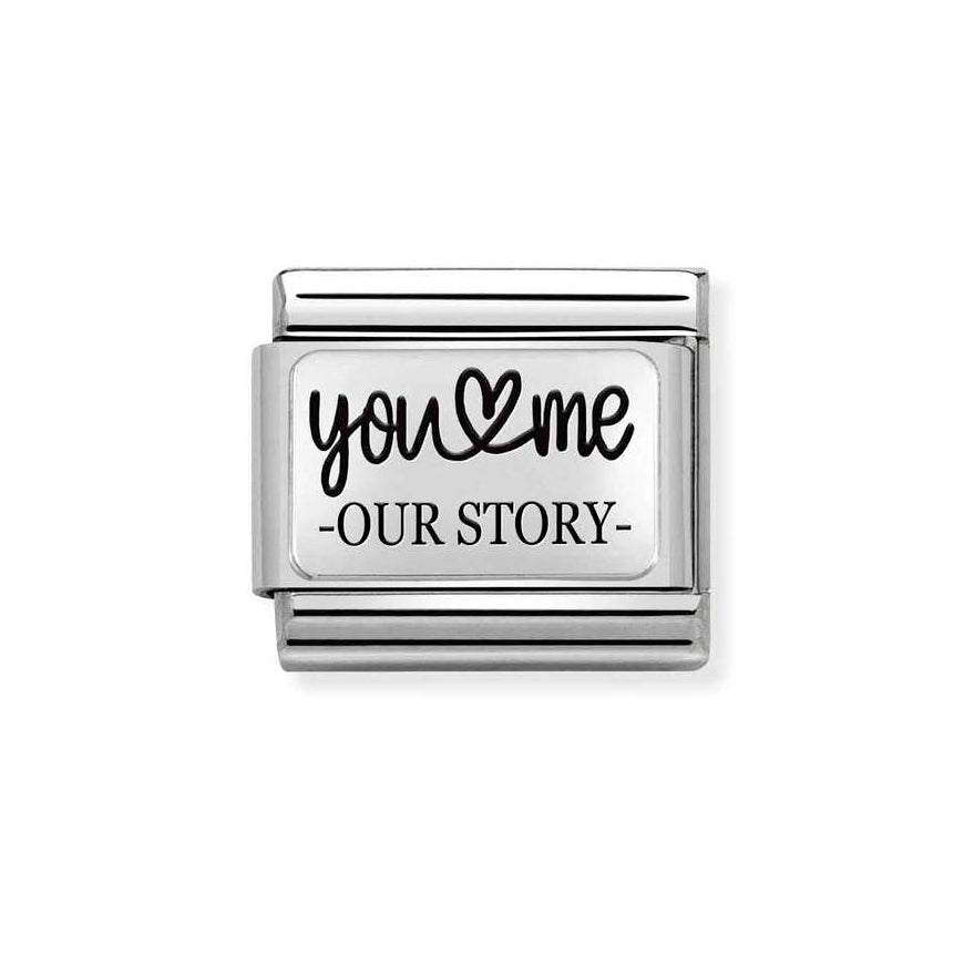 Nomination Silver Classic You And Me Our Story Charm - MococoNomination330111/318033497510655Charms and Links