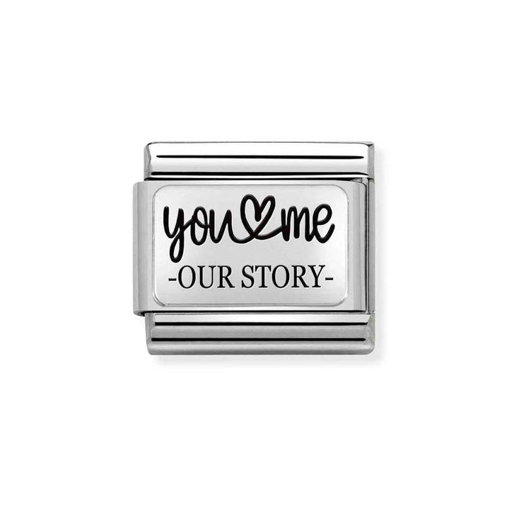 Nomination Silver Classic You And Me Our Story Charm - MococoNomination330111/318033497510655Charms and Links