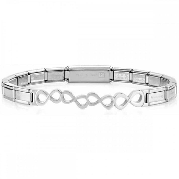 Nomination Trendsetter Smarty Silver Infinity Bracelet - MococoNomination021126/0268033497440228Bracelets